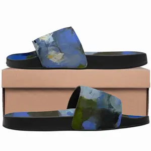 Men Water Lilies Slip On Slippers