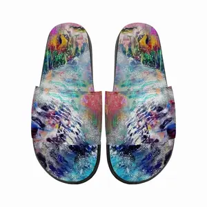 Men Colours Of The Lake Series Slip On Slippers