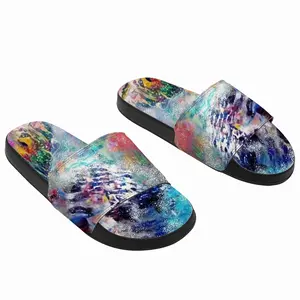 Men Colours Of The Lake Series Slip On Slippers