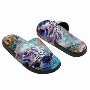 Men Colours Of The Lake Series Slip On Slippers