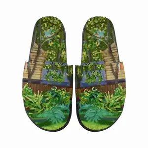 Men My Backyard Slip On Slippers