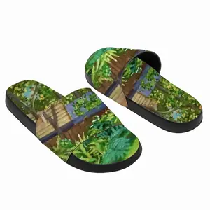 Men My Backyard Slip On Slippers