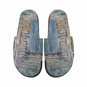 Men Grey Shack Slip On Slippers