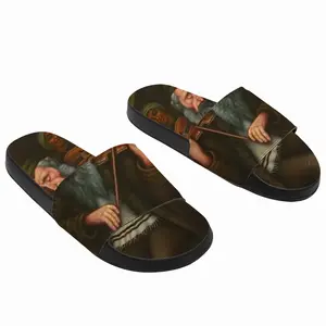 Men Jewish Cart Slip On Slippers