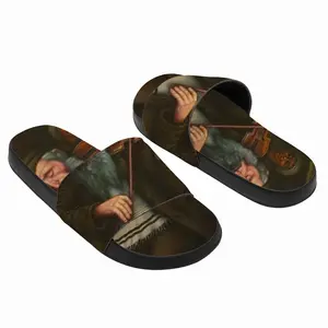 Men Jewish Cart Slip On Slippers