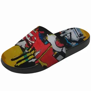 Men Art Slip On Slippers