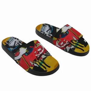 Men Art Slip On Slippers