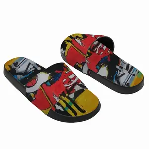 Men Art Slip On Slippers