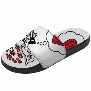 Men Love Puzzle Slip On Slippers