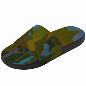 Men Pine Trees Slip On Slippers