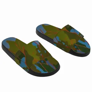 Men Pine Trees Slip On Slippers