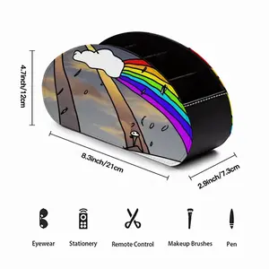 Rainbow 1 Office Storage Box (Leather)