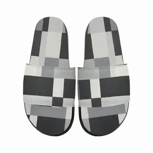 Men Shades Of Grey Slip On Slippers