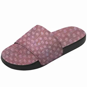 Men Spindles Pink Slip On Slippers