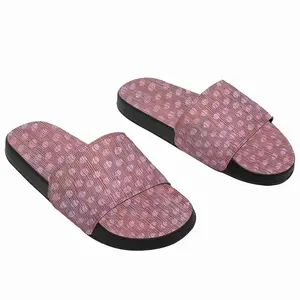 Men Spindles Pink Slip On Slippers