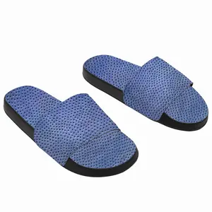 Men Blue-Purple Slip On Slippers