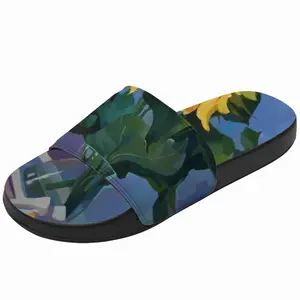 Men Sunflowers Slip On Slippers