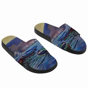 Men Seascape Slip On Slippers