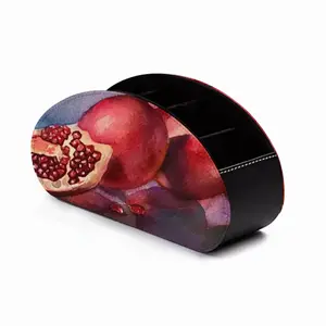 The Pomegranates Office Storage Box (Leather)