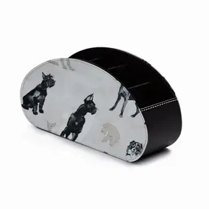 Dog Breeds Office Storage Box (Leather)