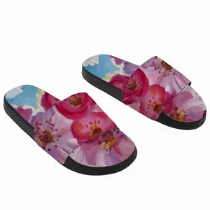 Men Sakura Cherry Blossoms Slip On Slippers