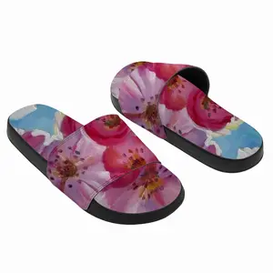 Men Sakura Cherry Blossoms Slip On Slippers