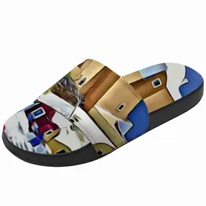 Men Santorini Oia Maisonette Slip On Slippers