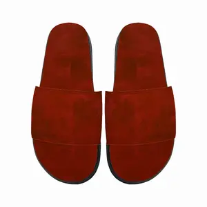 Men Seeing Red Slip On Slippers