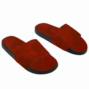 Men Seeing Red Slip On Slippers