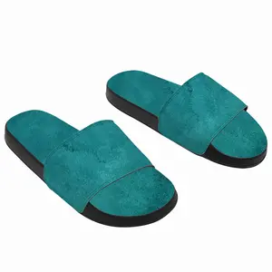 Men Caribbean Blue Slip On Slippers