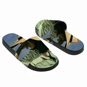 Men Waiting Slip On Slippers