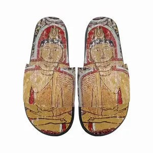 Men Murals Of Buddha Slip On Slippers