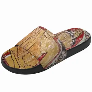 Men Murals Of Buddha Slip On Slippers