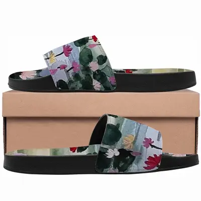 Men The Lotus Field Slip On Slippers