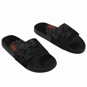 Men Cooling Metal Slip On Slippers