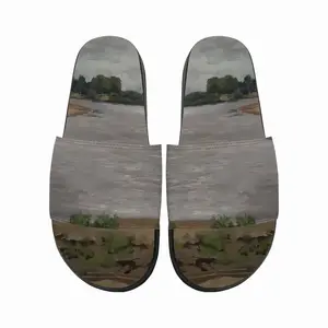 Men Summer On The Sysola River Slip On Slippers