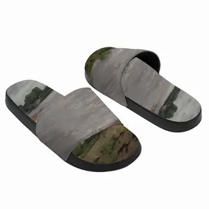 Men Summer On The Sysola River Slip On Slippers