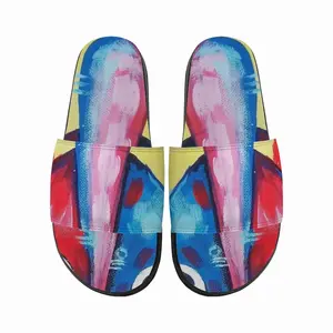 Men African Mask Family Slip On Slippers