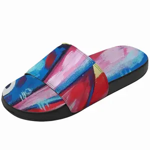 Men African Mask Family Slip On Slippers