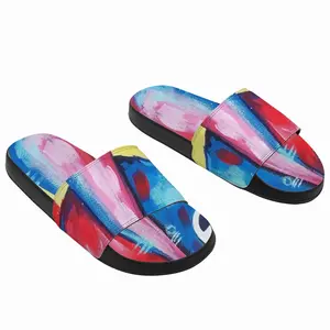 Men African Mask Family Slip On Slippers