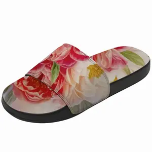 Men Peonies Mood Slip On Slippers