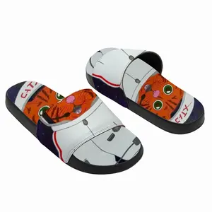 Men Cat X Cat Space X Galaxy Astronaut Astronomy Animals Slip On Slippers