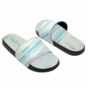 Men Blue House Slip On Slippers