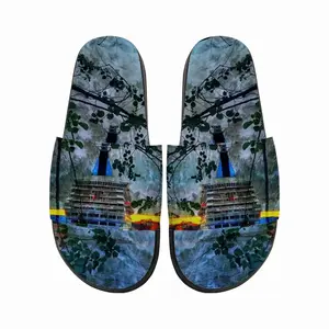 Men Floating Slip On Slippers