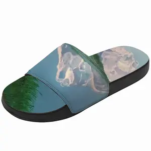 Men Mountain Landscape Slip On Slippers