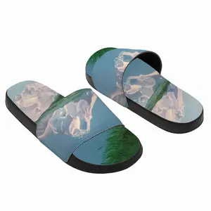 Men Mountain Landscape Slip On Slippers