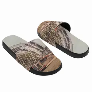 Men Cyclone Coney Island New York City Slip On Slippers