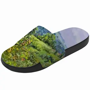 Men Rural Landscape Slip On Slippers