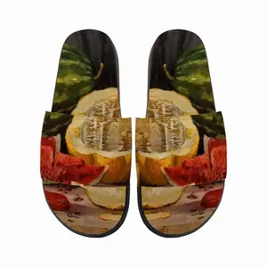 Men Juicy Sweet Tasty Still Life Slip On Slippers