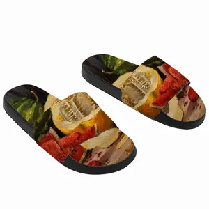 Men Juicy Sweet Tasty Still Life Slip On Slippers